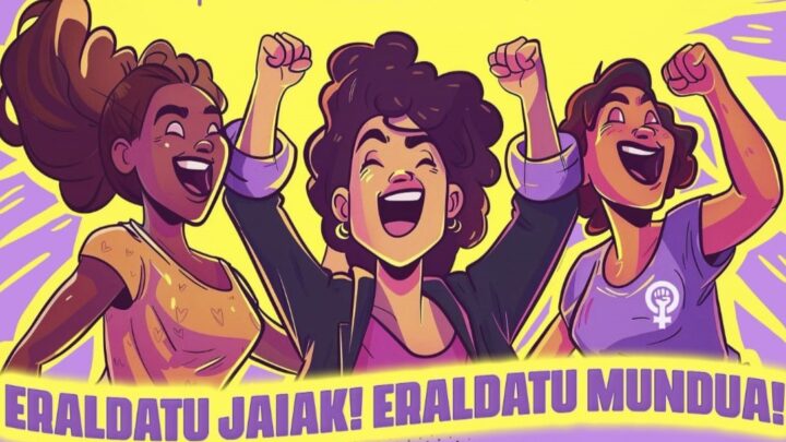 El punto lila volverá a ser «un referente feminista en el espacio festivo» de Barakaldo