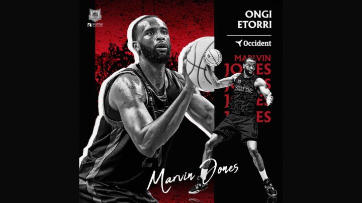 Marvin Jones, potencia interior para el Surne Bilbao Basket