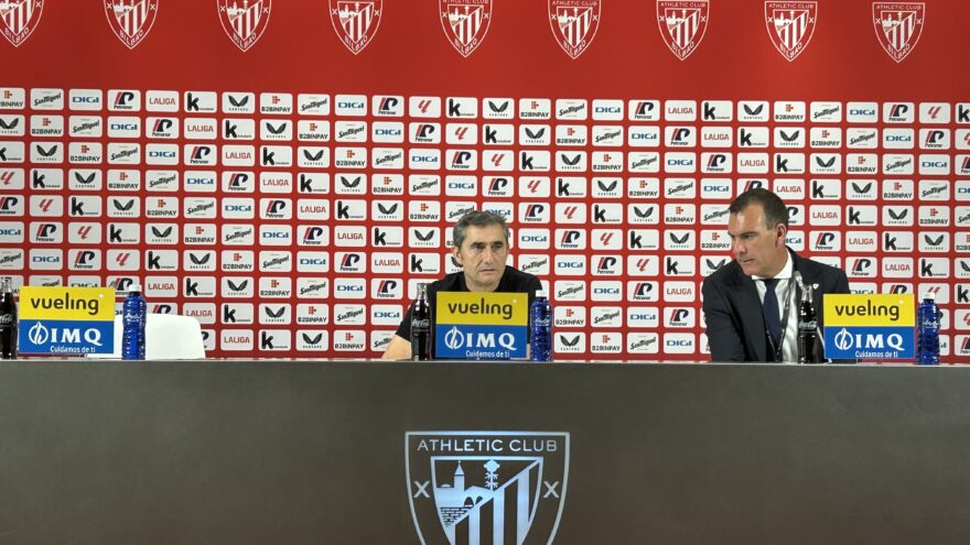 Ernesto Valverde: «Se nos han escapado puntos por situaciones extrañas en los últimos partidos»