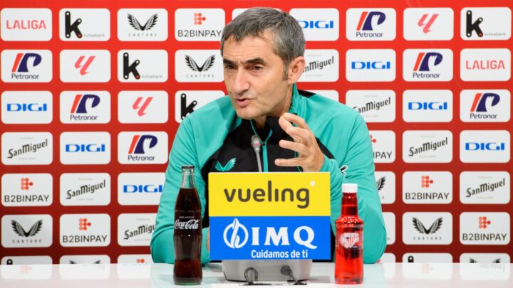 Ernesto Valverde: «Nuestra intención es hacer nuestro juego y conseguir los tres puntos»