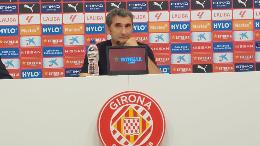 Ernesto Valverde: «Tenemos una mala sensación por el resultado, porque el juego ha sido bueno»