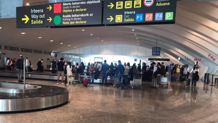 El Aeropuerto de Bilbao alcanza los 663.116 pasajeros en el mejor mes de septiembre de su historia