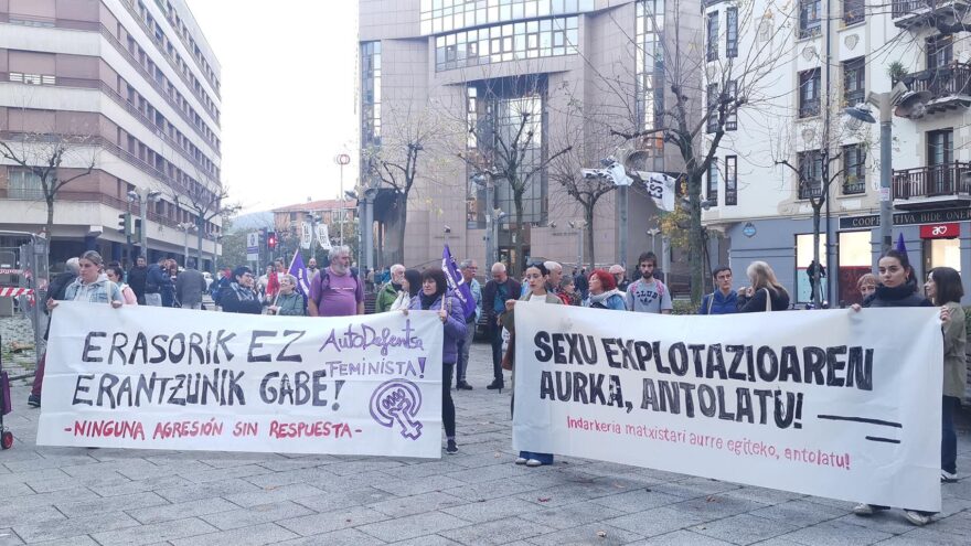 Denuncian en Barakaldo los últimos casos de violencia y explotación laboral y sexual