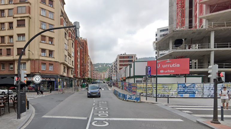 No se podrá aparcar en la calle Luis Briñas durante ochos meses