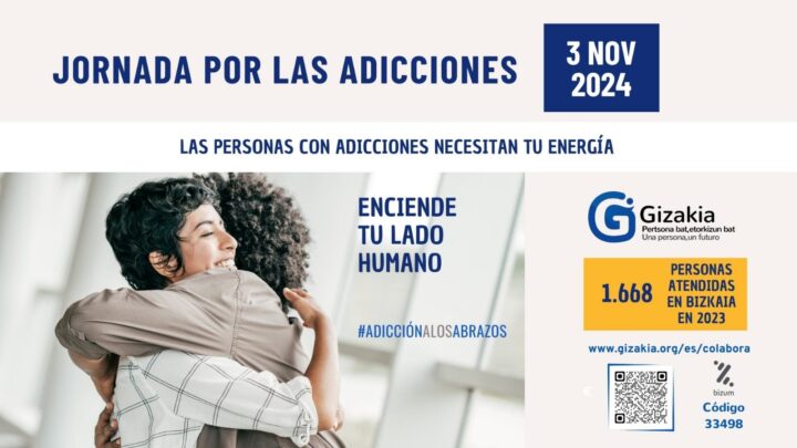 Gizakia atiende a 1.660 personas por problemas de adicción y a 260 familias de jóvenes en 2023