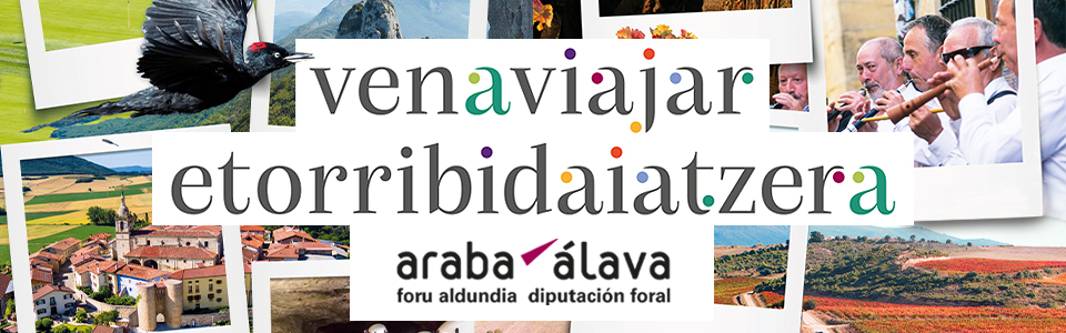 Banner de Turismo Álava en Bilbao