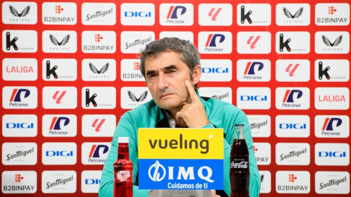 Ernesto Valverde: «Juegue quien juegue vamos a intentar ir a por la victoria»