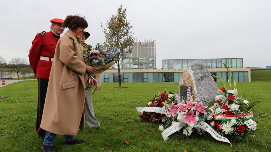 La Ertzaintza homenajea a Joseba Goikoetxea, asesinado por ETA