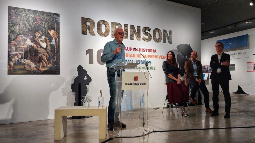 Itsasmuseum Bilbao acoge ‘Robinson: 10 historias de supervivencia’