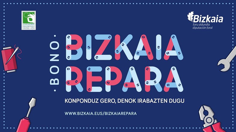 Arranca ‘Bizkaia repara’, campaña para un consumo más sostenible