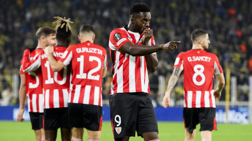 Iñaki Williams pone los bacalaos de la cómoda victoria en Turquía