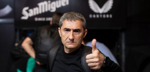 Valverde ha reconocido la dureza del golpe tras la eliminación del Athletic Club en las semifinales de la Europa League frente al United.